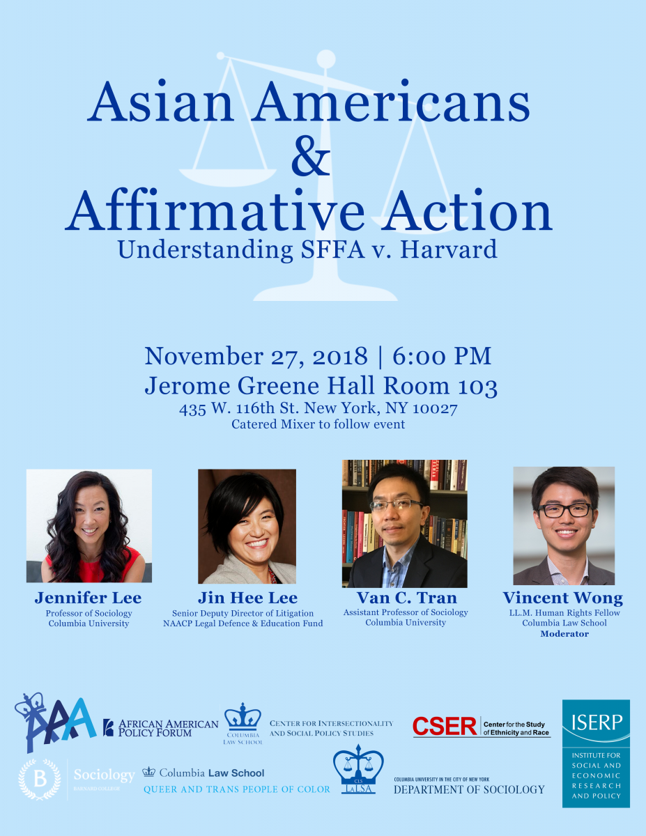 Poster for Asian Americans & Affirmative Action | Understanding SFFA v. Harvard