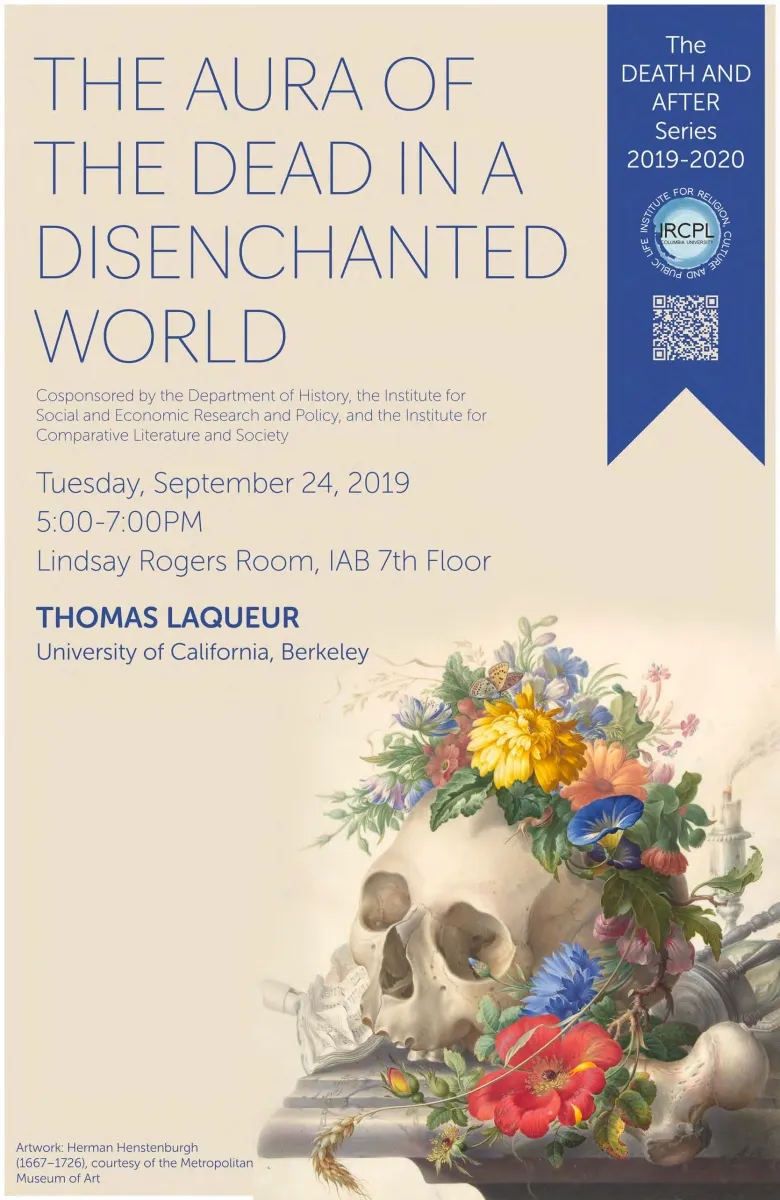 Poster for the event described below.