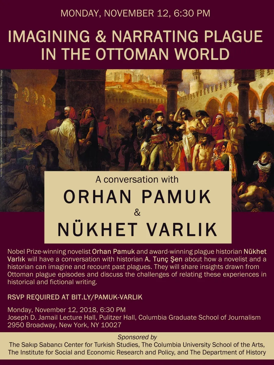 Poster for Imagining & Narrating Plague in the Ottoman World