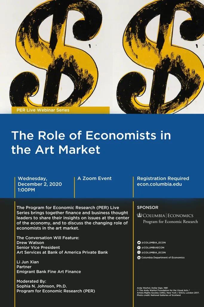 Poster for the event described below.