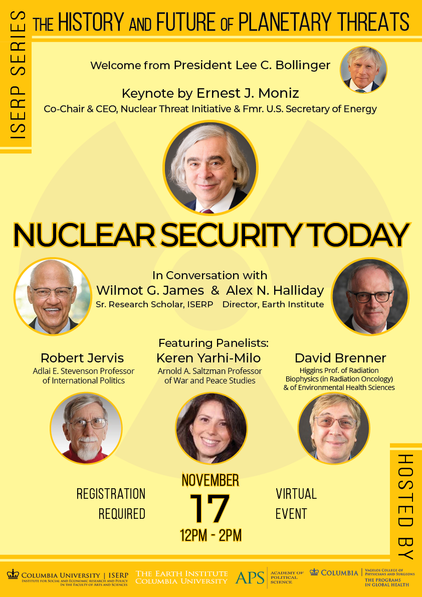 Poster for the event described below.