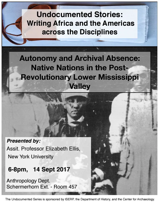 Flyer for event: Undocumented Stories