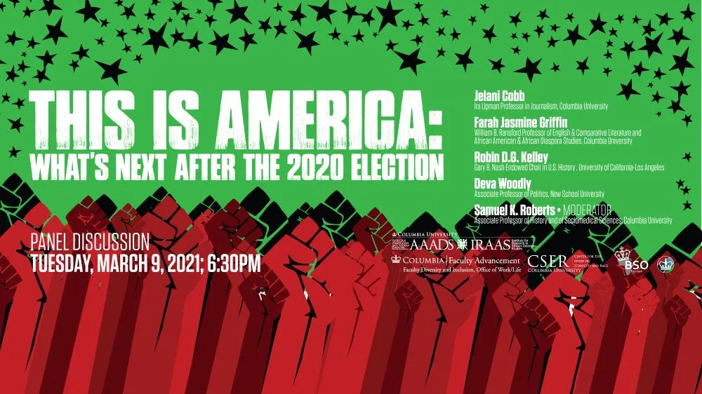 Poster for the event described below.