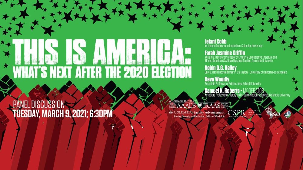 Poster for the event described below.