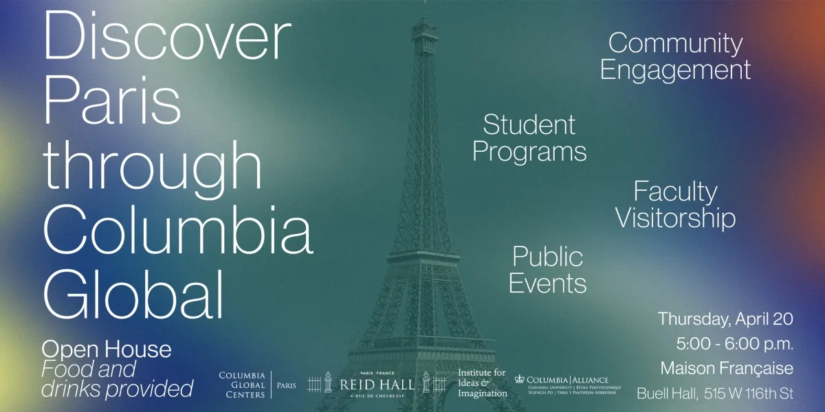 Discover Paris through Columbia Global