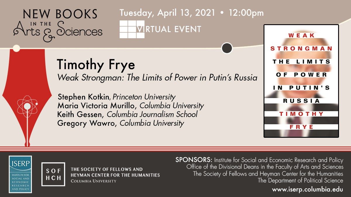 Poster for the event described below.
